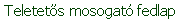 Teletets mosogat fedlap